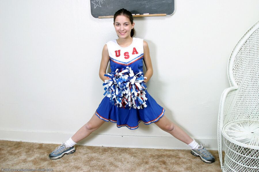 Free porn pics of Larissa cheerleader teen 14 of 74 pics