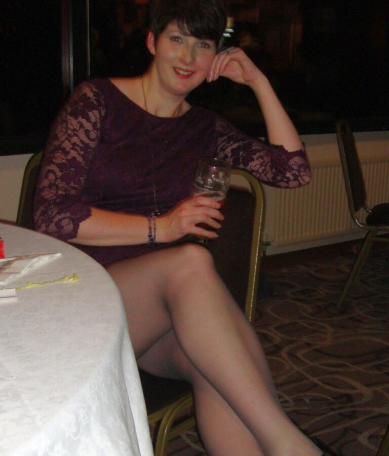 Free porn pics of Fuck this Pantyhosed UK Wife 8 of 9 pics