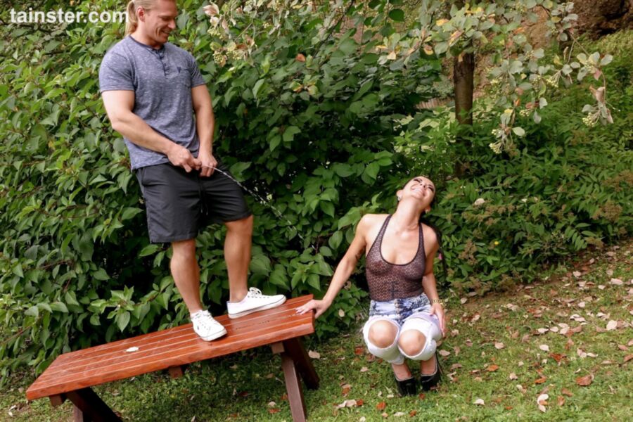 Peeing during anal tube Bikini kill thurston hearts