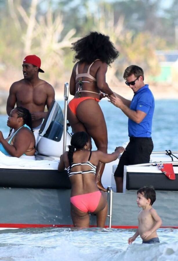 Free porn pics of Serena Williams At The Beach 5 of 44 pics