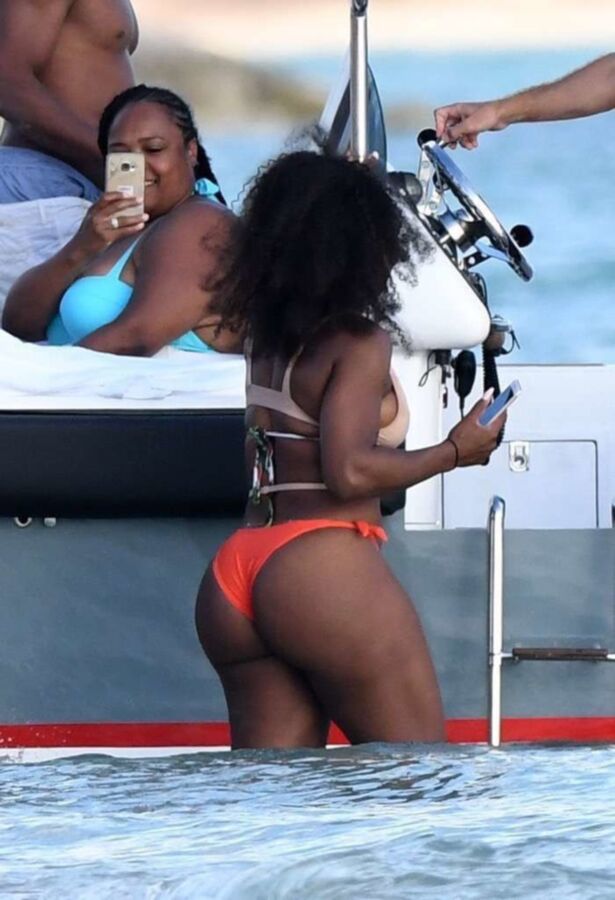 Free porn pics of Serena Williams At The Beach 9 of 44 pics