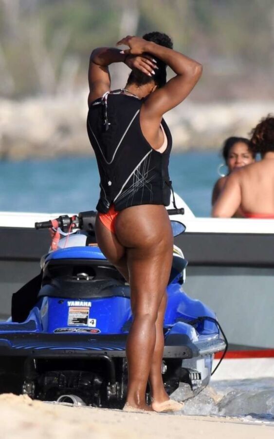 Free porn pics of Serena Williams At The Beach 14 of 44 pics