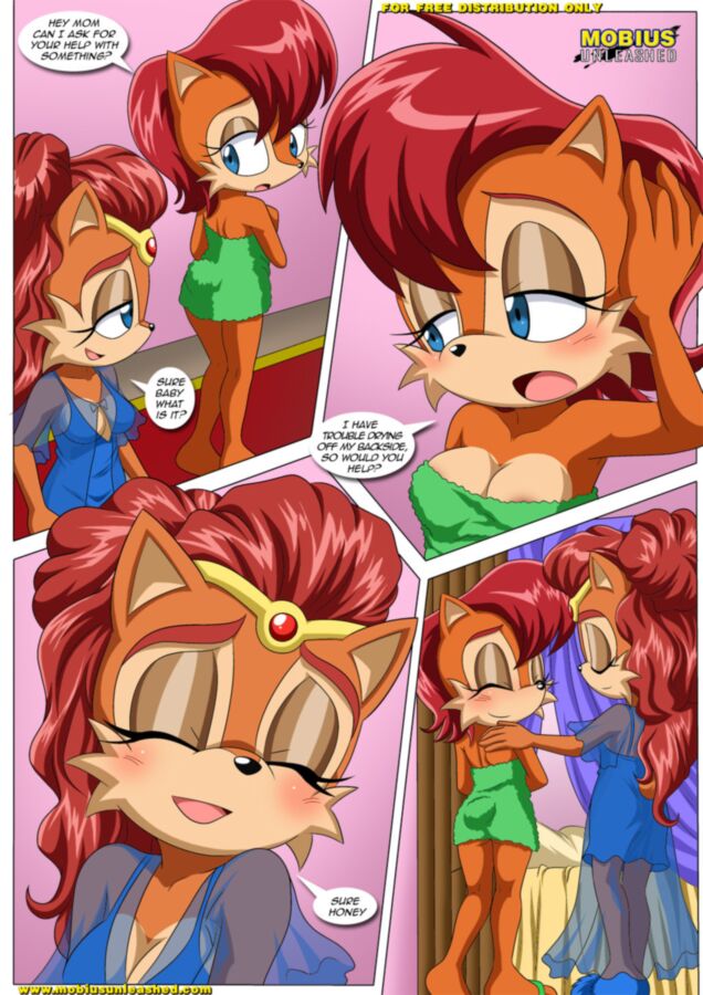 Free porn pics of Furry Sonic Lesbian Comic - A Helping Hand 4 of 16 pics