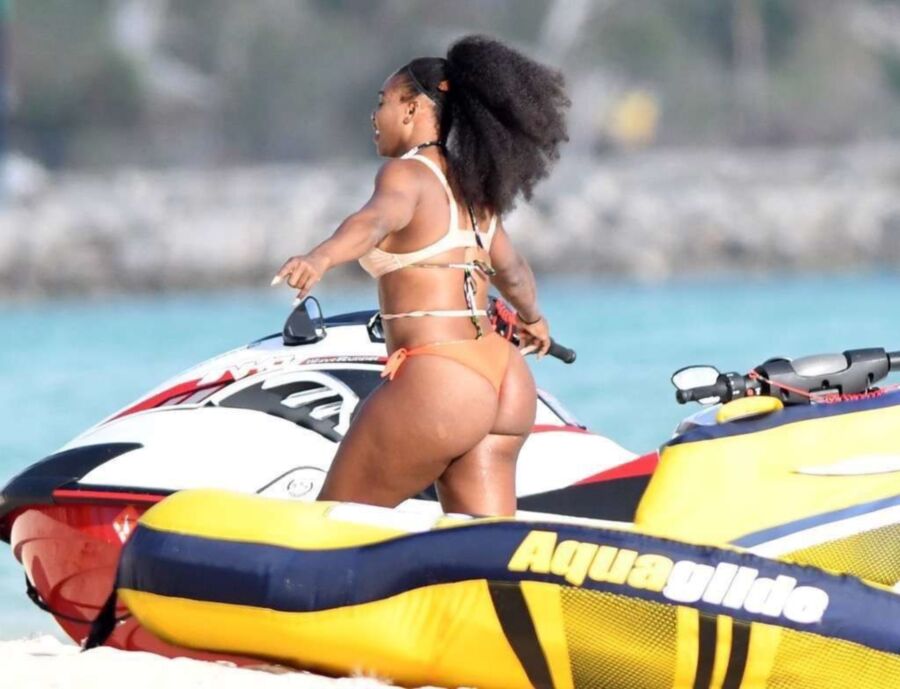 Free porn pics of Serena Williams At The Beach 24 of 44 pics