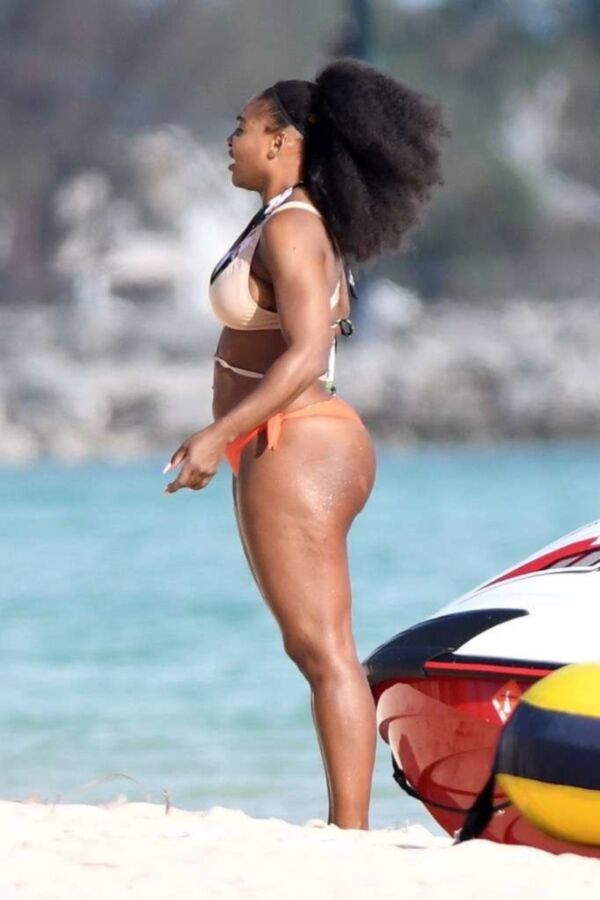 Free porn pics of Serena Williams At The Beach 23 of 44 pics