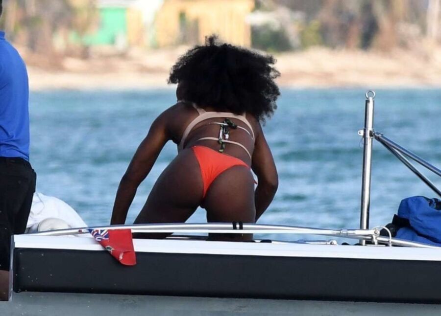 Free porn pics of Serena Williams At The Beach 4 of 44 pics