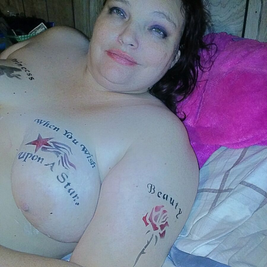 Free porn pics of Bbw wife with a story book theme set of tattoos 18 of 27 pics