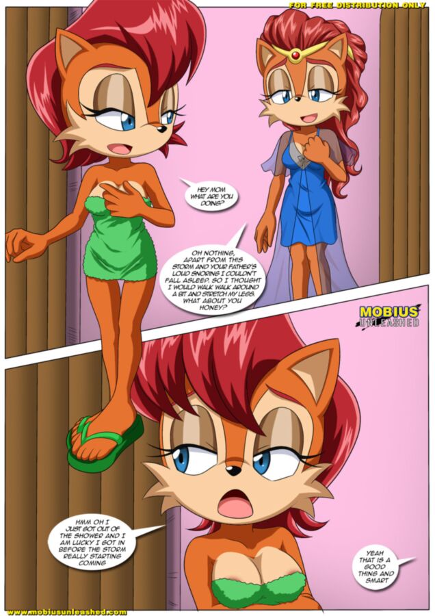 Free porn pics of Furry Sonic Lesbian Comic - A Helping Hand 3 of 16 pics