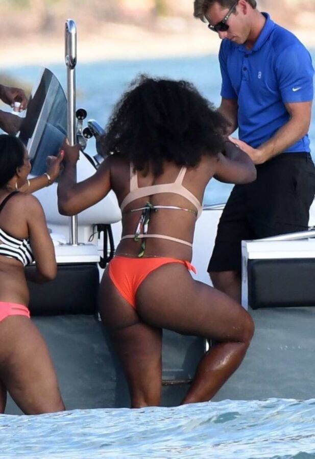 Free porn pics of Serena Williams At The Beach 8 of 44 pics