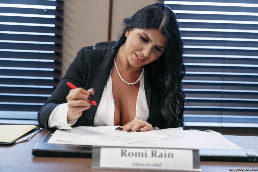 Free porn pics of Romi Rain newspaper editor 6 of 471 pics