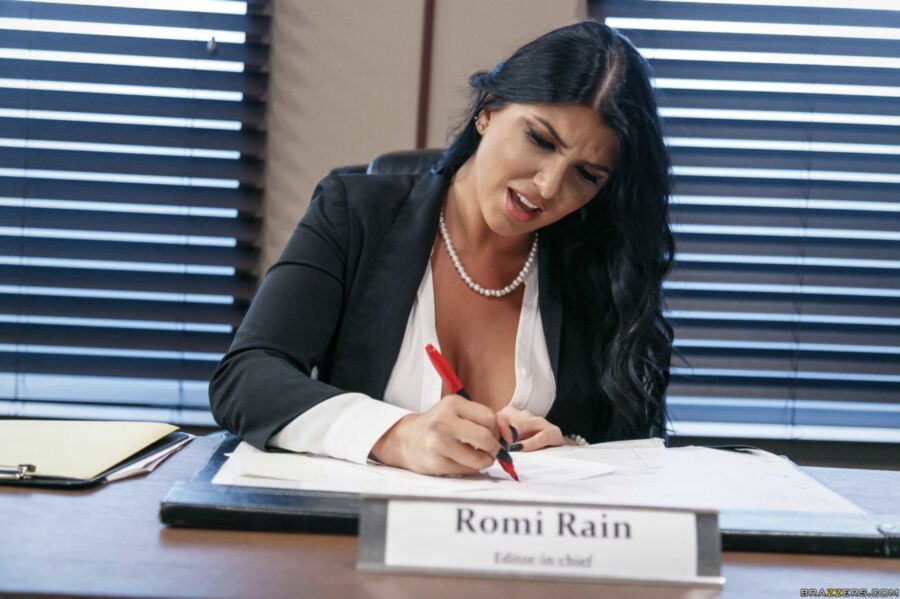 Free porn pics of Romi Rain newspaper editor 7 of 471 pics
