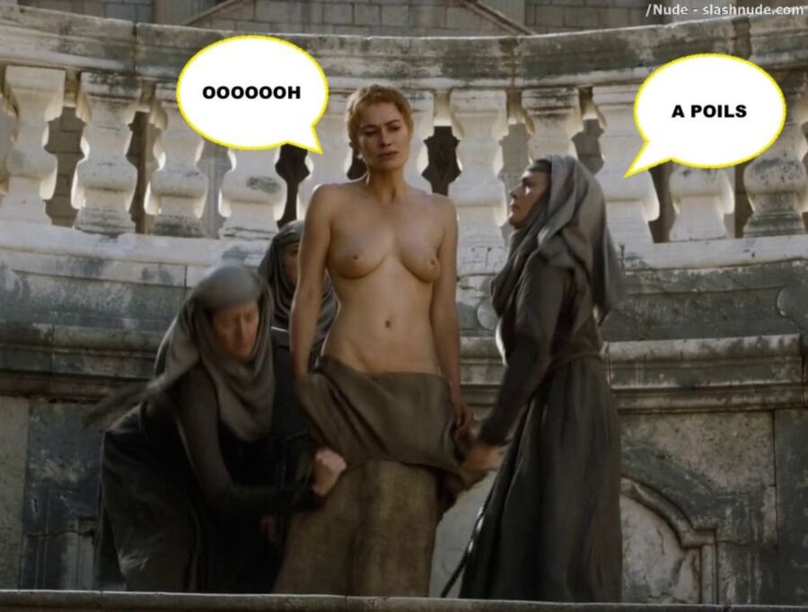 Free porn pics of GAME OF THRONES Shame of Cirsei Lannister 3 of 34 pics