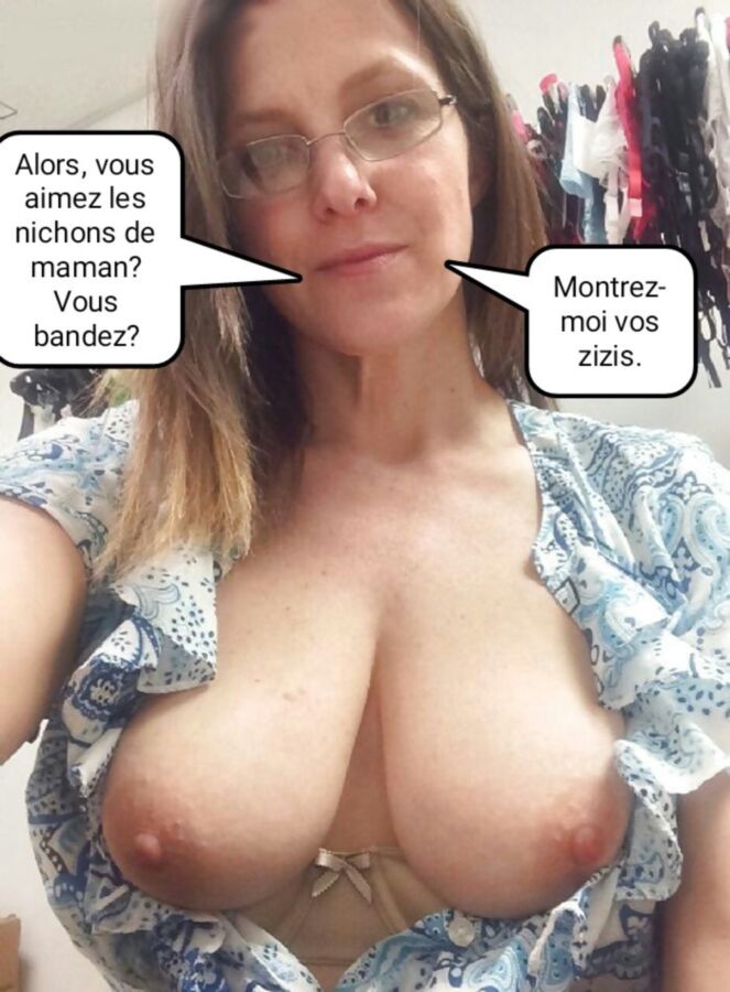 Free porn pics of french caption (Français inceste) maman et ses fils 2 of 5 pics