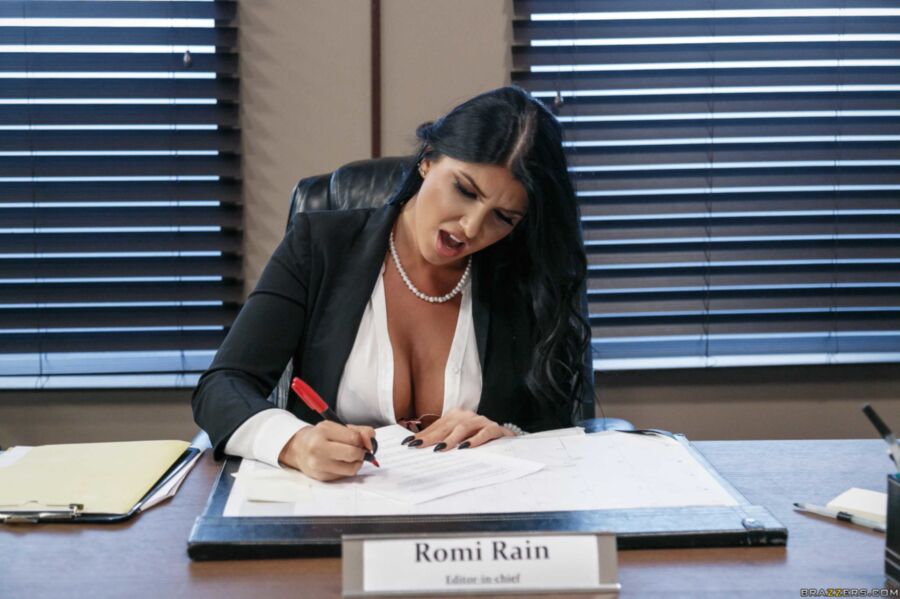 Free porn pics of Romi Rain newspaper editor 2 of 471 pics