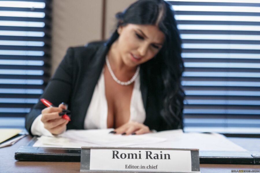 Free porn pics of Romi Rain newspaper editor 5 of 471 pics