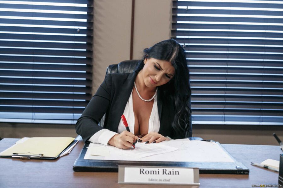 Free porn pics of Romi Rain newspaper editor 3 of 471 pics