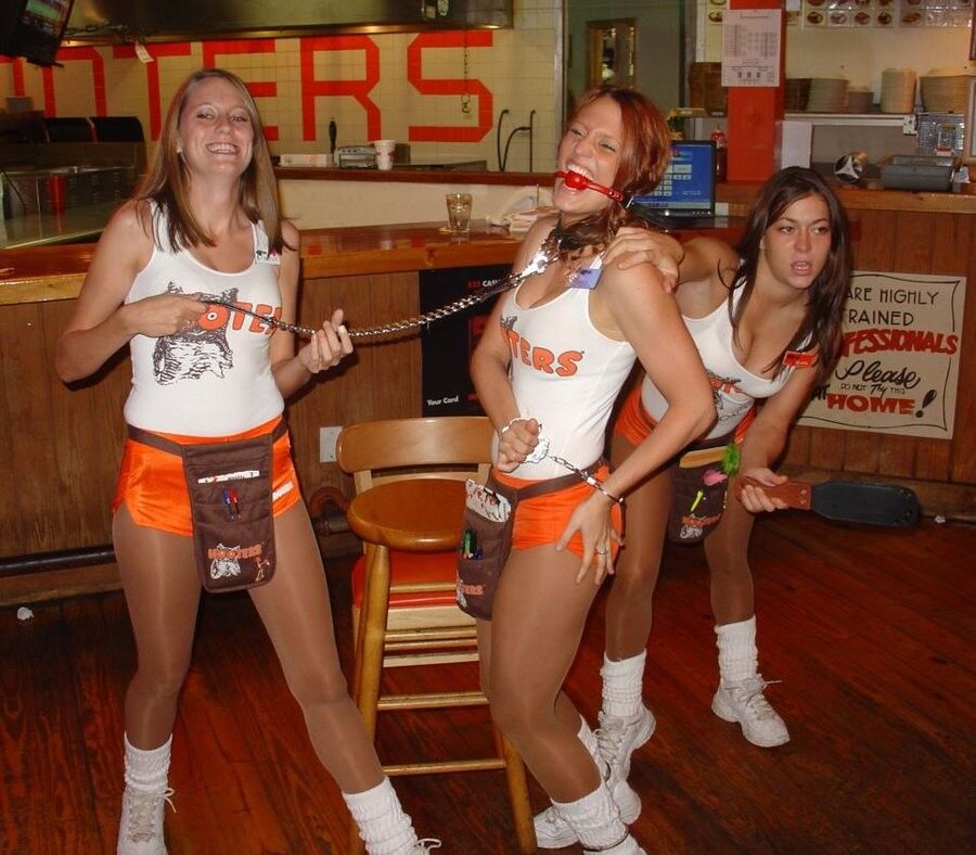 Would destroy pantyhose waitress hooters hooters milfs Shes
