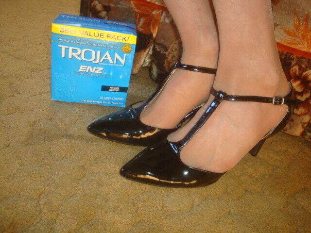 Free porn pics of GOT ON WIFES SHOES,,AND RUBBER COCK FUN 12 of 18 pics