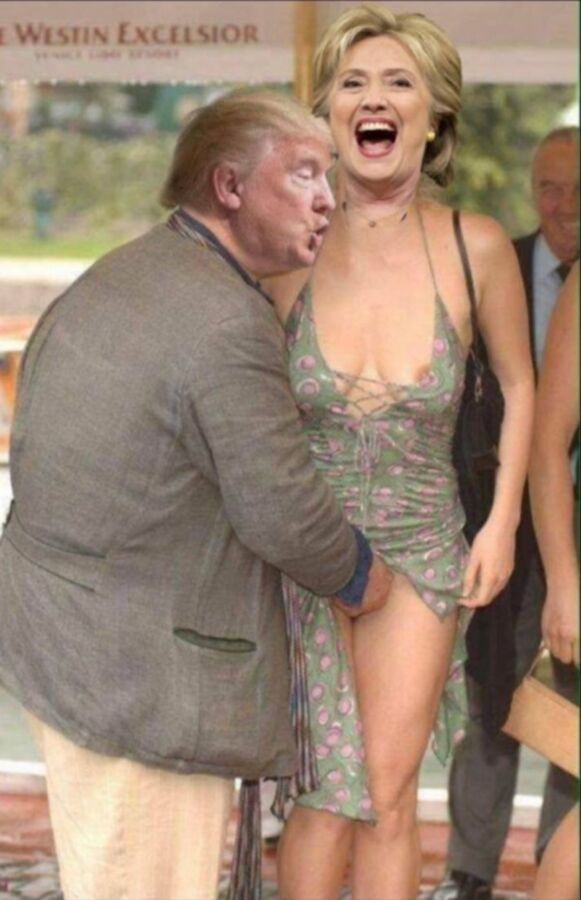 Free porn pics of The REAL story behind Hilary and Trump !!! 1 of 1 pics