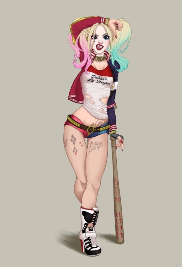 Free porn pics of Harley Quinn 10 of 24 pics