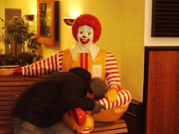 Free porn pics of Ronald Mcdonald (gets more head than I do) 8 of 29 pics