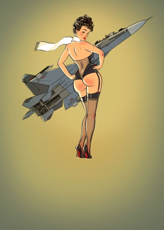Free porn pics of Army Pin-Up 8 of 12 pics