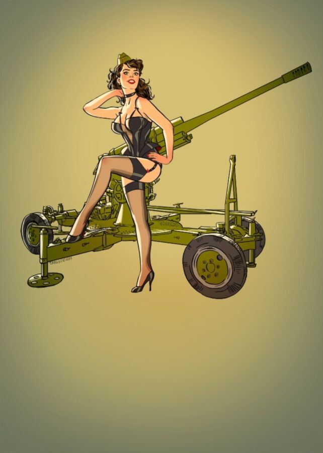 Free porn pics of Army Pin-Up 9 of 12 pics