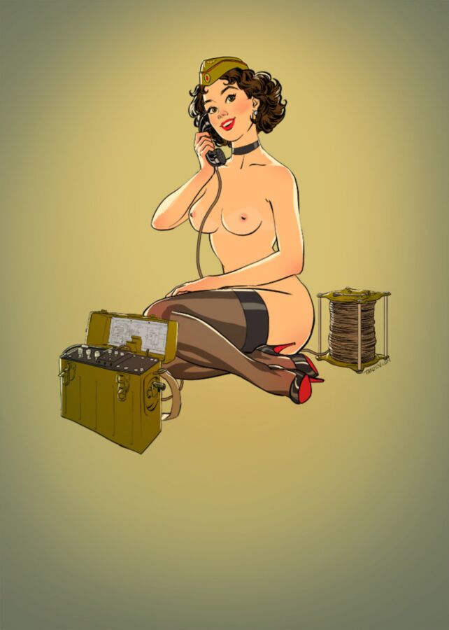 Free porn pics of Army Pin-Up 5 of 12 pics