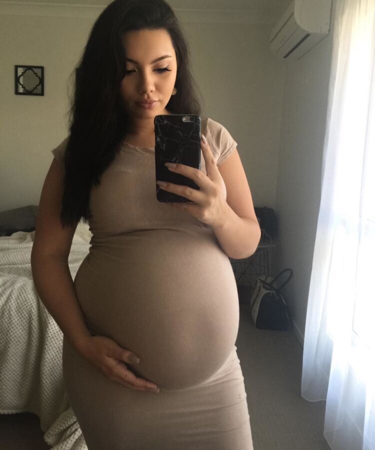 Fucked Best Friend's Busty Last Month Pregnant Wife, Doggy Style