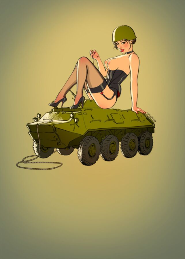 Free porn pics of Army Pin-Up 12 of 12 pics