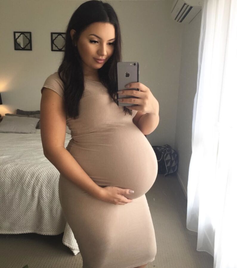 Pregnant cock sucking