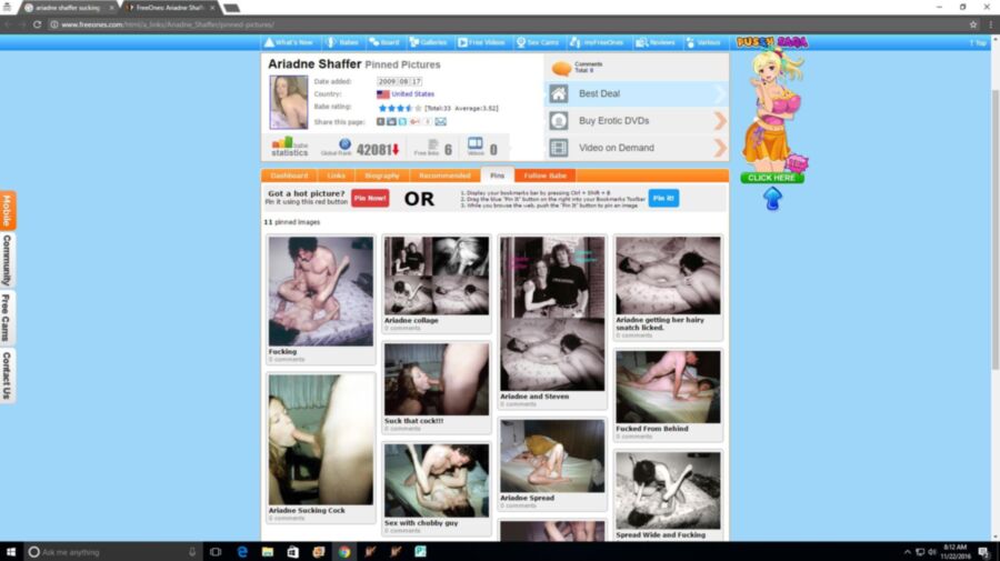 Free porn pics of Ariadne on the Internet 18 of 40 pics