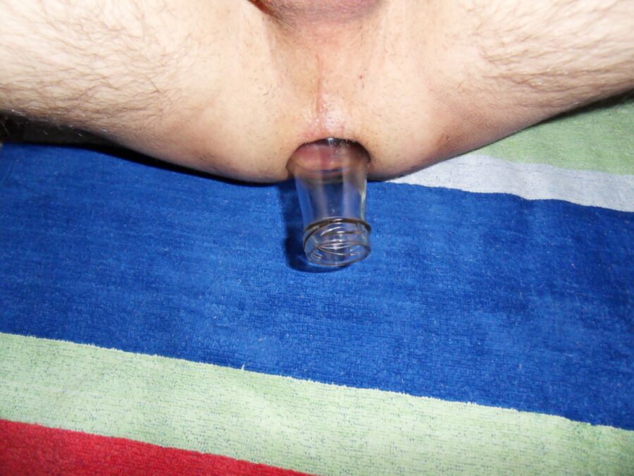 Free porn pics of First bottle insertion 4 of 14 pics