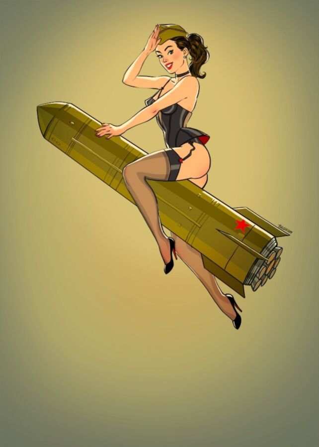 Free porn pics of Army Pin-Up 10 of 12 pics