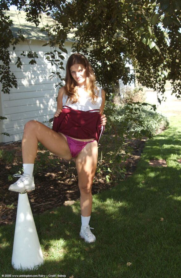 Free porn pics of Sexy cheerleader in sneakers 16 of 84 pics