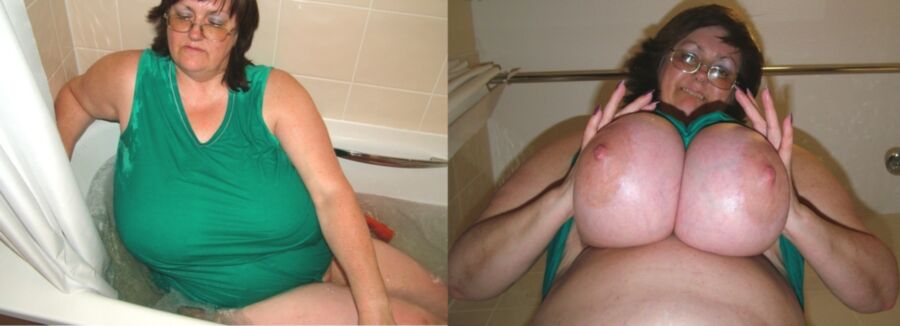 Muscle pregnant grannies tits