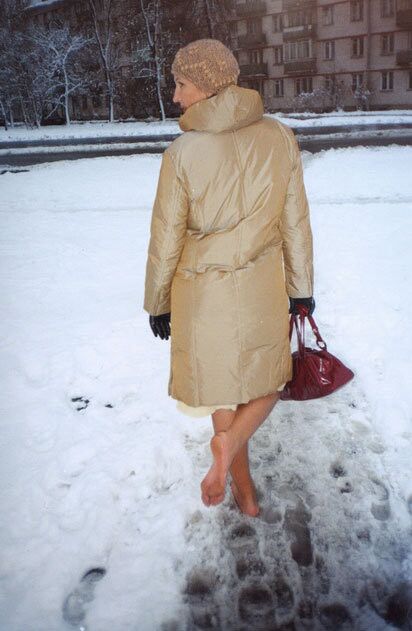 Free porn pics of Olva Gravva: Barefoot Russian Winter II 8 of 9 pics