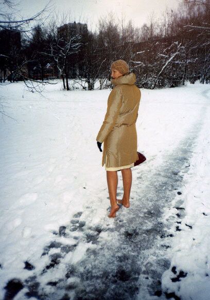Free porn pics of Olva Gravva: Barefoot Russian Winter II 9 of 9 pics