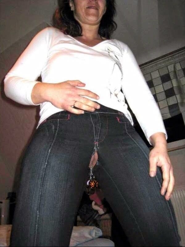 Free porn pics of Kerstin in Jeans mit Schlitz 1 of 193 pics