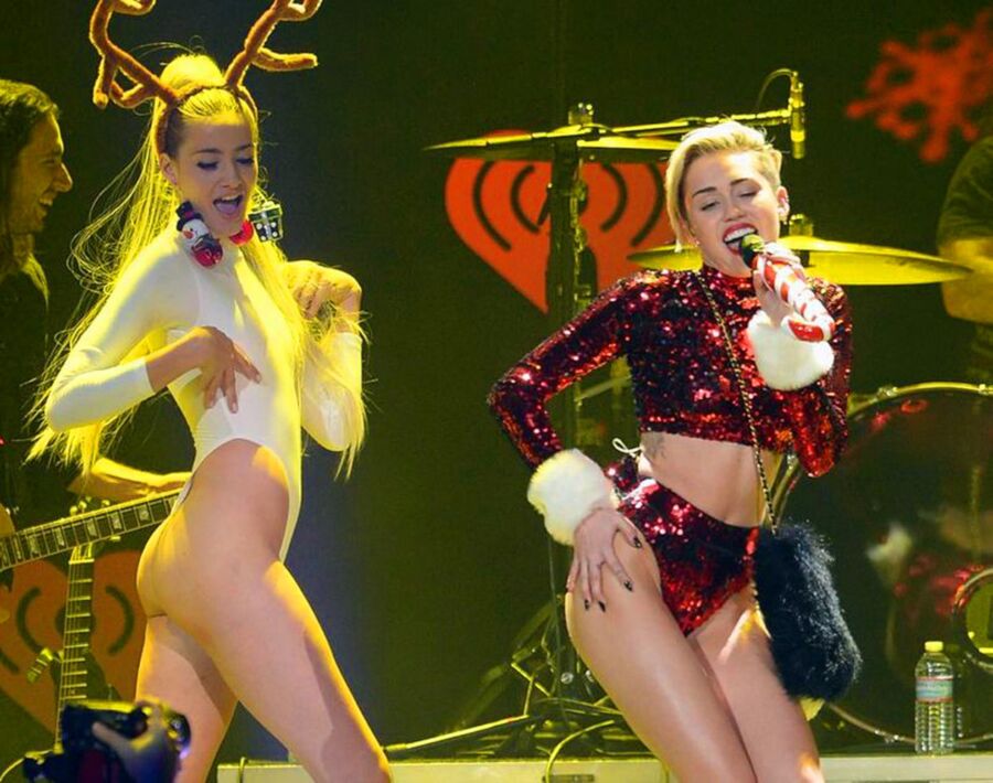 Free porn pics of Miley Christmas 11 of 24 pics
