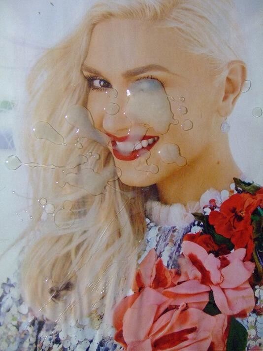 Free porn pics of Gwen Stefani Creamy Facial 3 of 4 pics