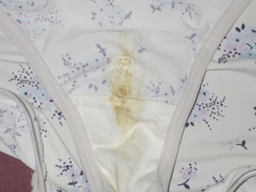 messy panties of my wife. 