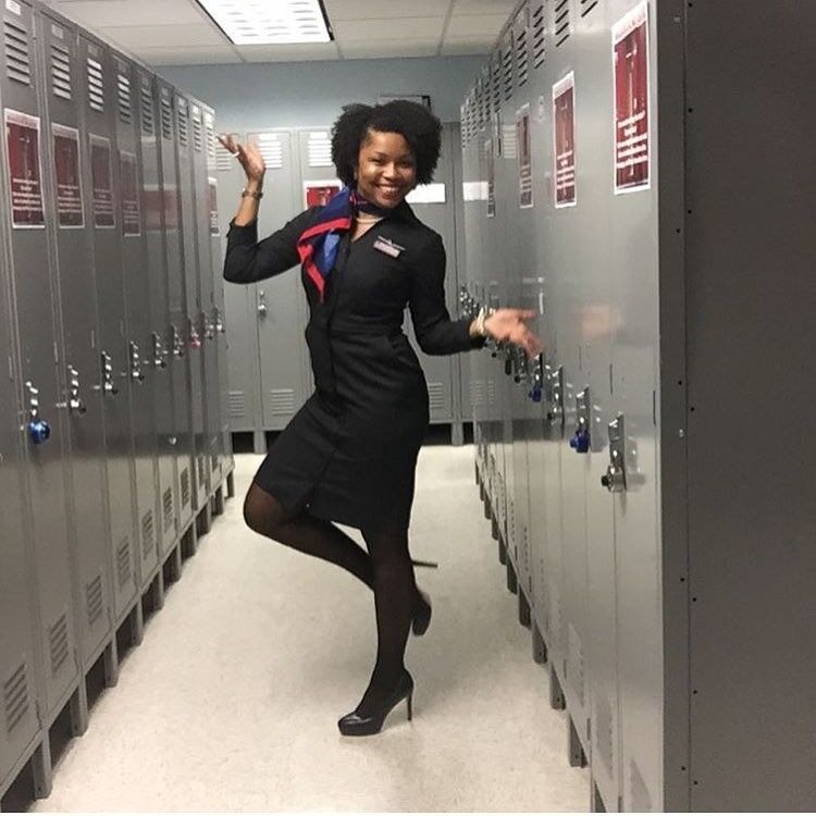 Free porn pics of Ebony Pantyhose Air Hostess 12 of 50 pics