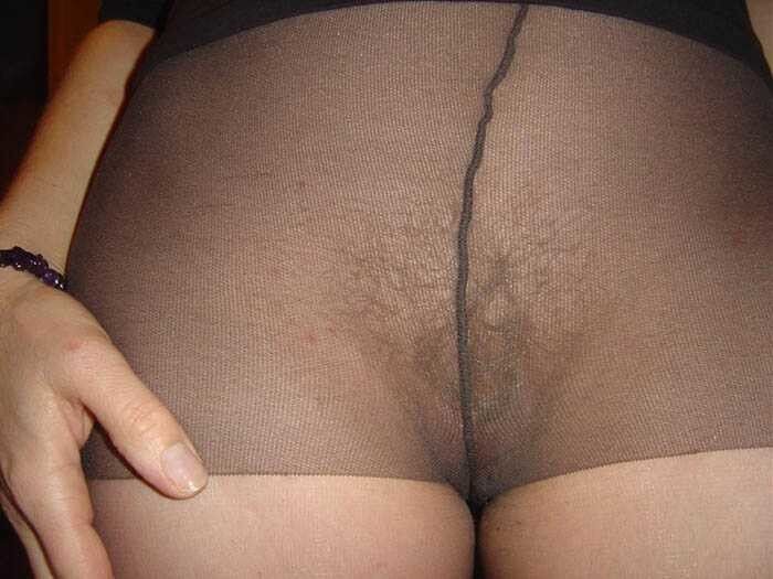 Free porn pics of Pantyhose Pussy...no shaved pussy here 8 of 17 pics
