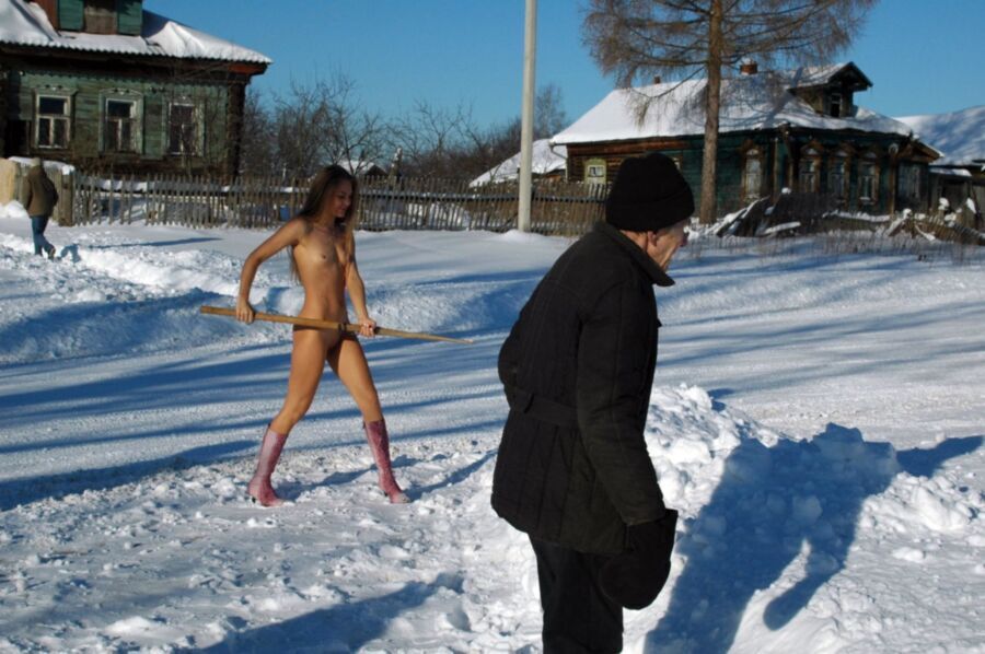 Free porn pics of Shoveling Snow! 4 of 131 pics