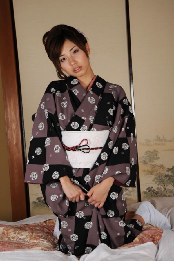 Free porn pics of Japanese Beauties - Miyuki Y - Kimono 16 of 100 pics