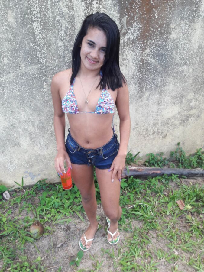 Free porn pics of Sexy Brazilian Bikini-top Teen 8 of 16 pics