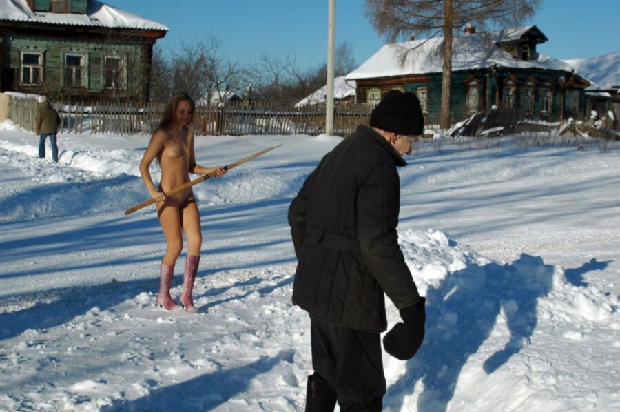 Free porn pics of Shoveling Snow! 3 of 131 pics