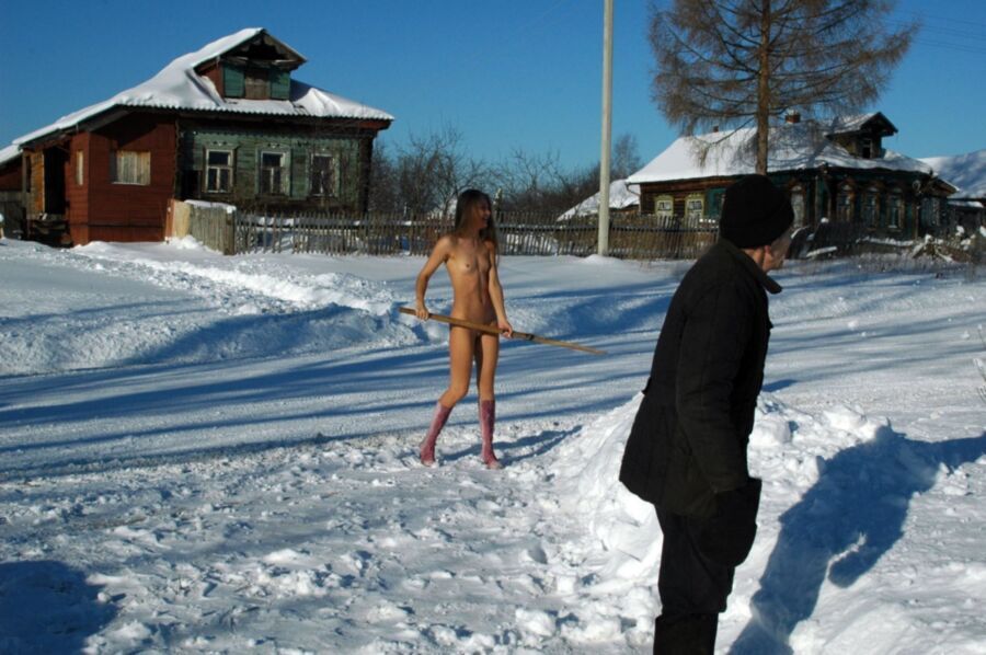 Free porn pics of Shoveling Snow! 20 of 131 pics