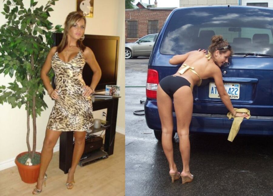 Free porn pics of Sarka Kantorova Stripper Tight Dress Versus Bikinis 11 of 15 pics